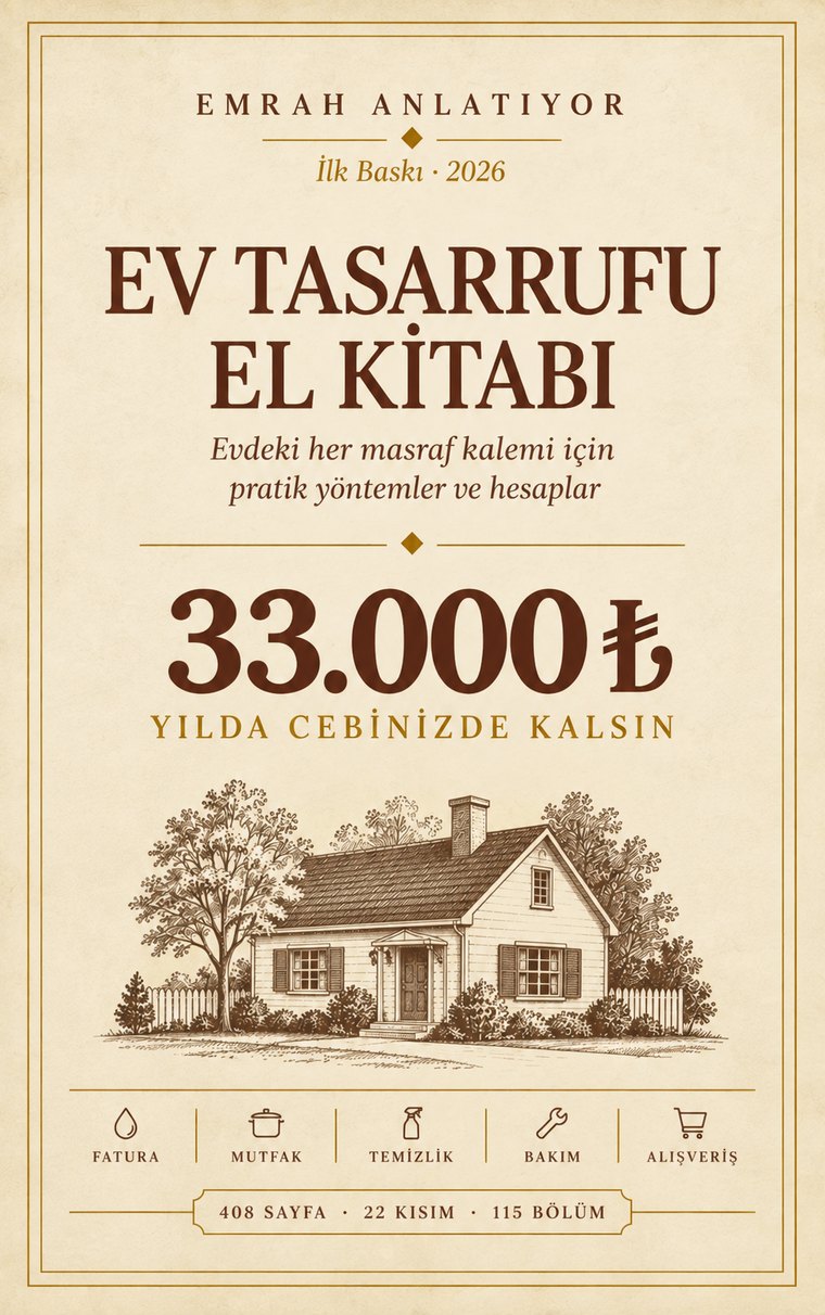 Ev Tasarrufu El Kitabı kapağı